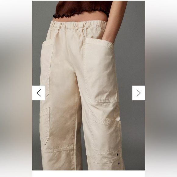 Urban Outfitters BDG Charli Cargo Pants Wide Leg Baggy Pockets Size small NWOT - Picture 5 of 8